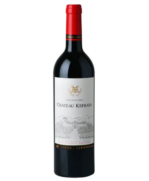 Château Kefraya 2012, caviste du liban, vin rouge, vallée de la bekaa